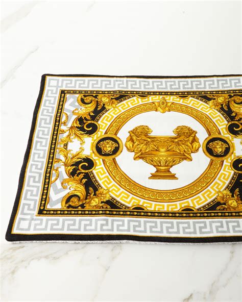 versace bath rug|versace prayer mat.